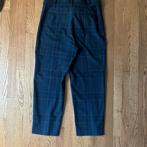 ARITZIA WILFRED TIE WAIST PLAID PANTS SIZE 10 - Picture 5 of 8